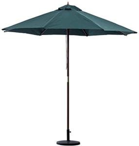 Portable Garden Parasol with Tilt and Crank