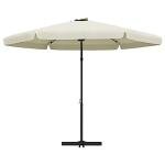 ARKEM Water Repellent Beach Parasol with Steel Pole