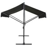 Weather-Resistant Free Standing Patio Awning 400x300 cm