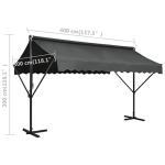 Weather-Resistant Free Standing Patio Awning 400x300 cm
