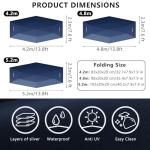 Universal Folding Car Canopy Umbrella – 17.1ft