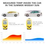 Universal Folding Car Canopy Umbrella – 17.1ft