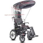 Adjustable Canopy for Wheelchairs - Sunshade and Rain Cover