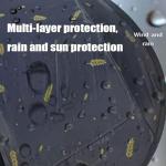 Adjustable Canopy for Wheelchairs - Sunshade and Rain Cover