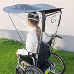 Adjustable Canopy for Wheelchairs - Sunshade and Rain Cover