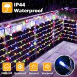 20m Waterproof LED Outdoor Fairy Lights with Remote
