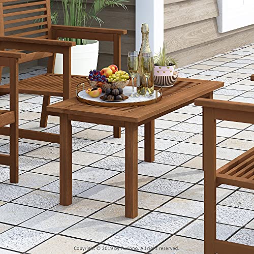 Tioman Hardwood Outdoor Coffee Table in Teak Oil
