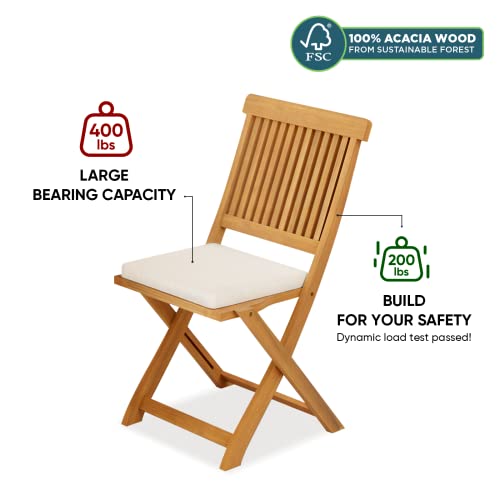 IDZO, Round Table Patio Bistro Set, 3-Piece Outdoor