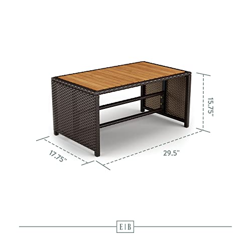 Bayview Rattan Patio Table - Mix and Match