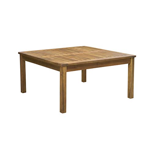 Christopher Knight Home Acacia Wood Coffee Table, Teak