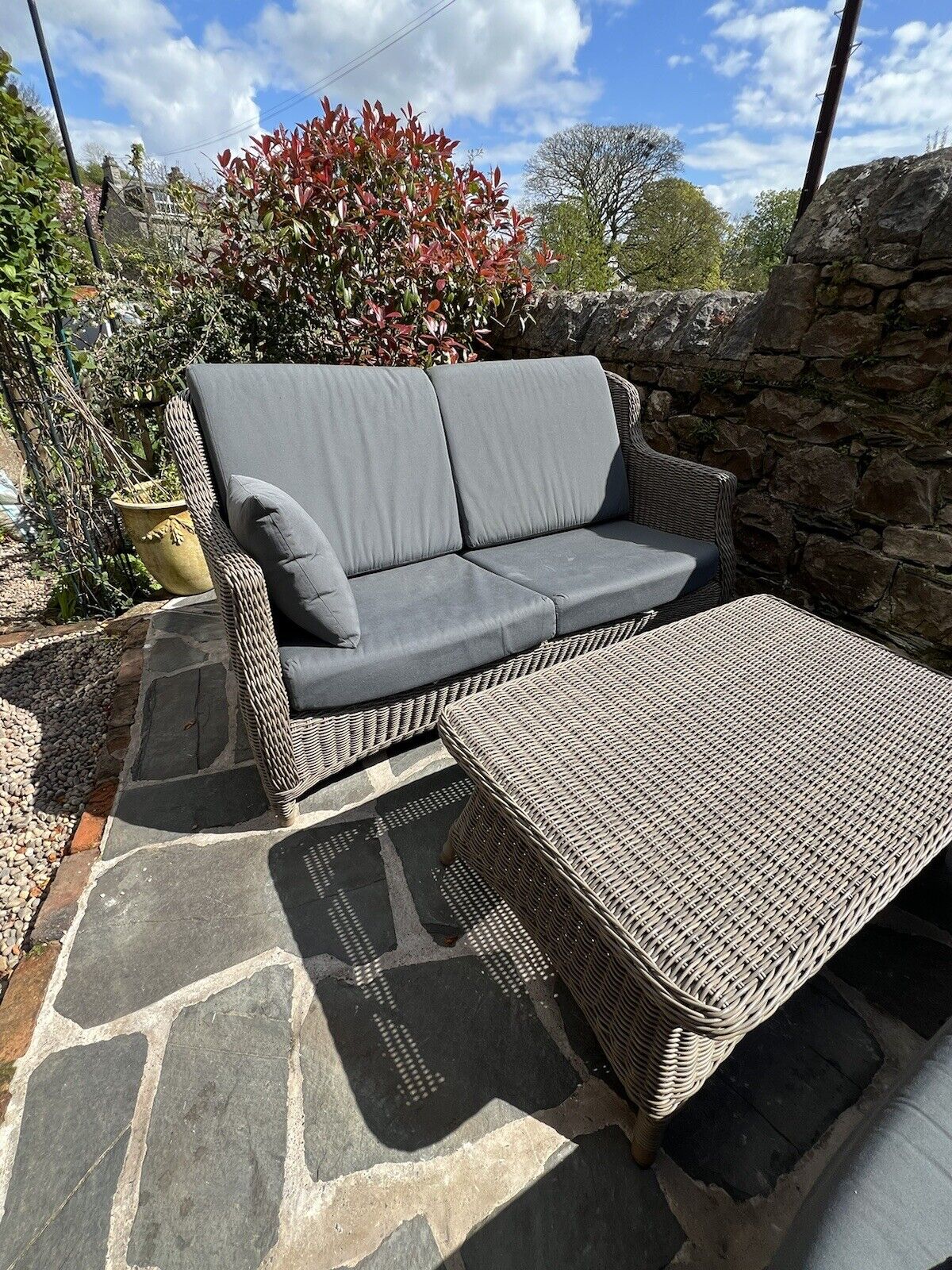 Kensington Rattan Outdoor Sofa Lounge Set