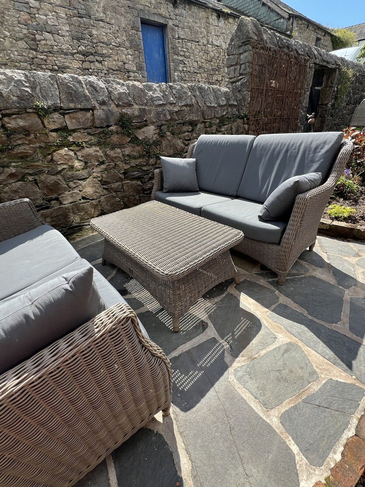 Kensington Rattan Outdoor Sofa Lounge Set