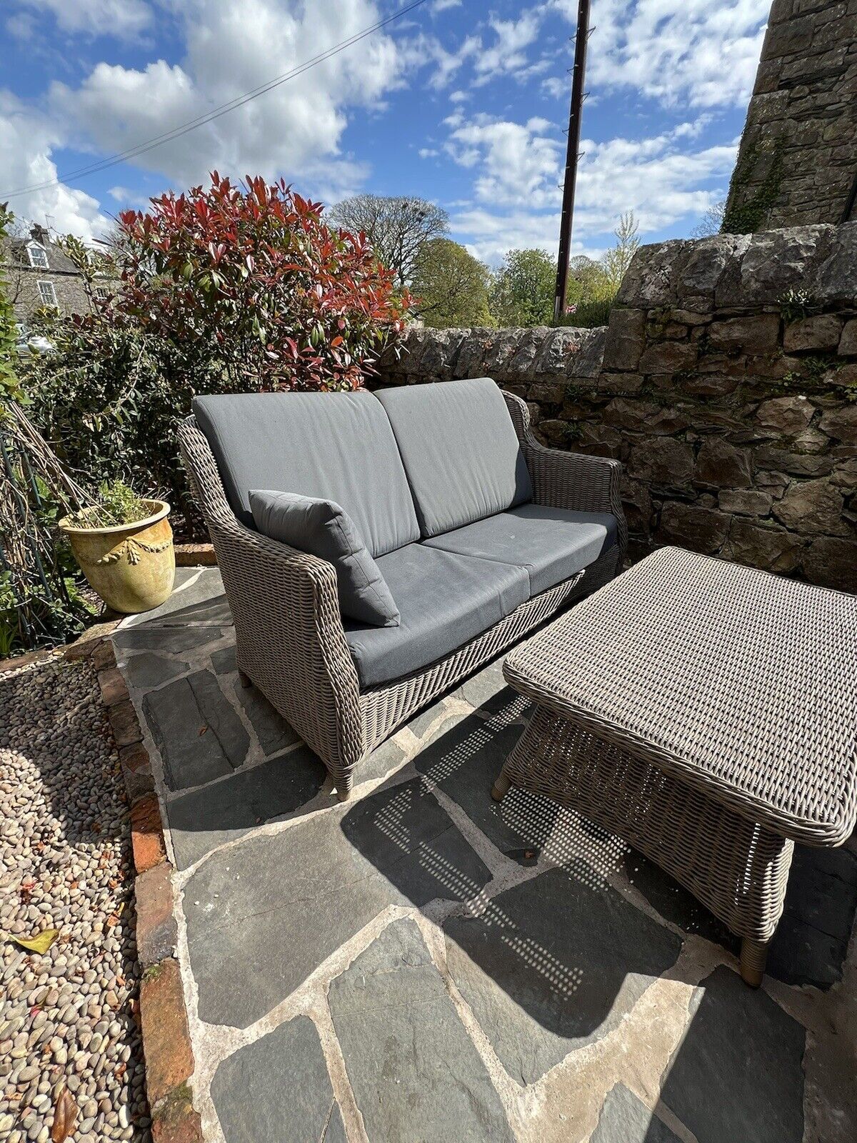 Kensington Rattan Outdoor Sofa Lounge Set