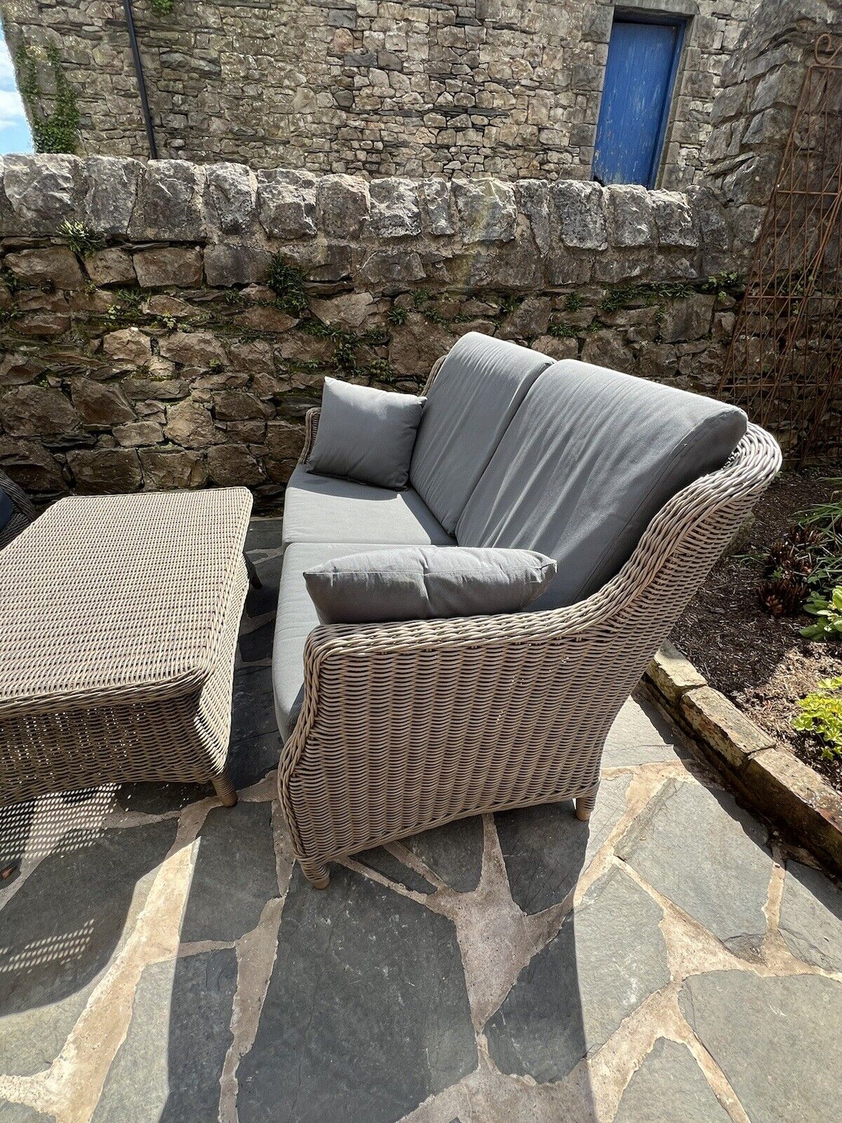 Kensington Rattan Outdoor Sofa Lounge Set