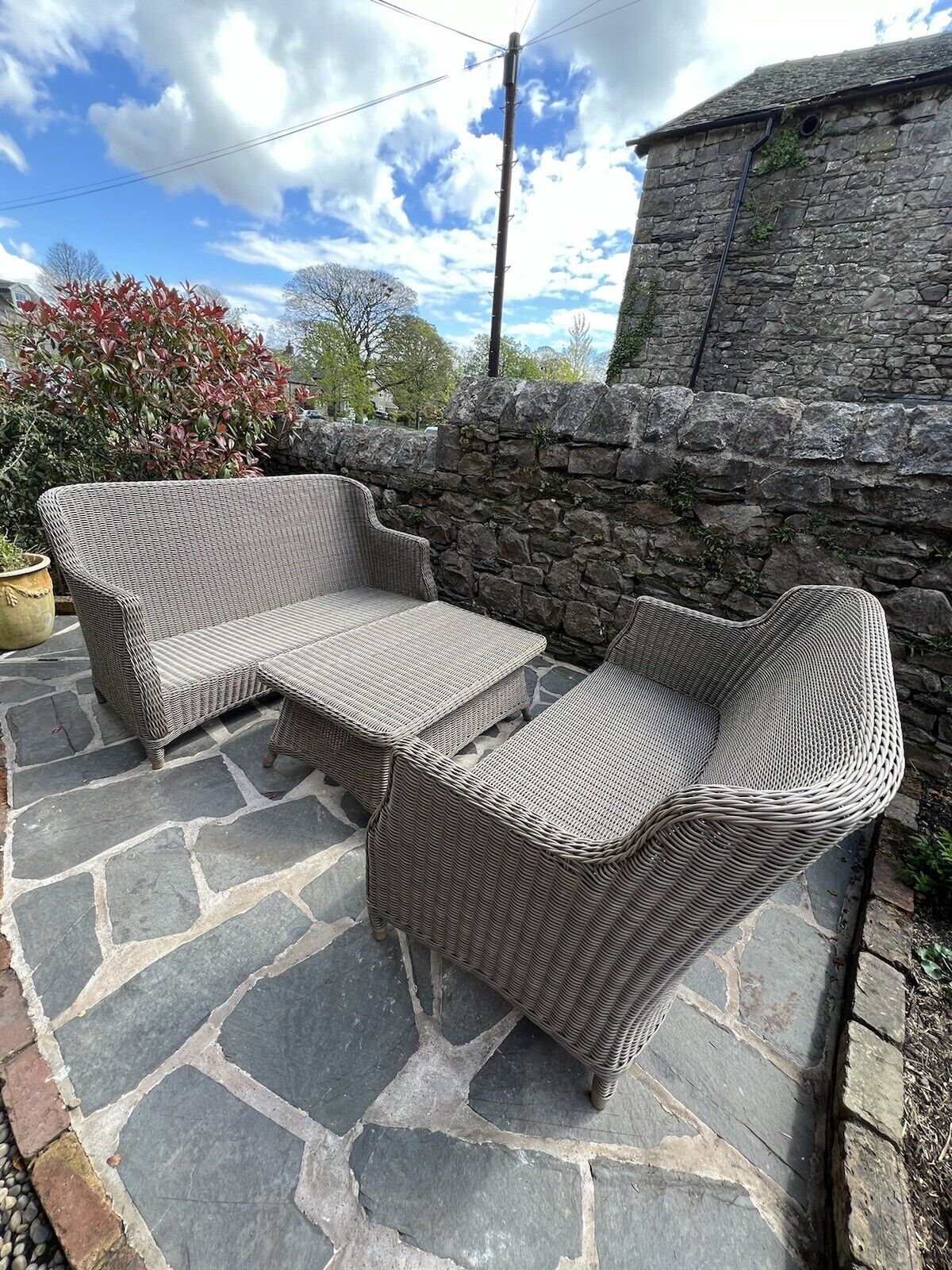 Kensington Rattan Outdoor Sofa Lounge Set