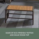 Bayview Rattan Patio Table - Mix and Match
