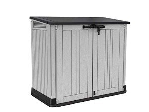 Keter Outdoor Garden Furniture Storage Shed - Light Grey