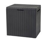Keter City 113L Outdoor Balcony Storage Box - Grey