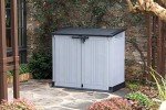 Keter Outdoor Garden Furniture Storage Shed - Light Grey