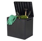 Keter City 113L Outdoor Balcony Storage Box - Grey