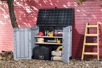 Keter Outdoor Garden Furniture Storage Shed - Light Grey