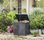 Keter City 113L Outdoor Balcony Storage Box - Grey