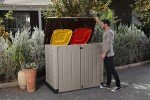 Keter Outdoor Garden Furniture Storage Shed - Beige