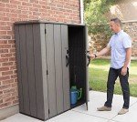 Lifetime Vertical Storage Shed - 53 Cubic Feet