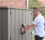 Lifetime Vertical Storage Shed - 53 Cubic Feet
