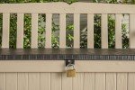 Keter Eden Outdoor Storage Bench - Beige & Brown