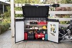 Keter Premier XL Garden Storage Shed - Grey/Black