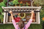 Keter Eden Outdoor Storage Bench - Beige & Brown