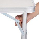 Portable 120cm Folding Picnic Table with Adjustable Height