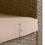 Lisbon Polyrattan Outdoor Corner Lounge Set