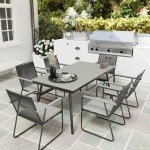 6-Seater Rattan Garden Dining Set with Cushions