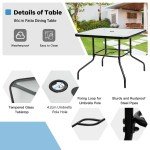 6-Piece Outdoor Patio Dining Set with Umbrella