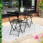 Emu Bistro Table & Chairs Set - 3PCS Outdoor