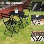 Emu Bistro Table & Chairs Set - 3PCS Outdoor