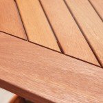 Hardwood Garden Dining Table and Chairs Set
