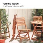 Hardwood Garden Dining Table and Chairs Set