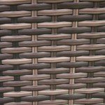 Brown Rattan Bistro Set for Patio or Garden