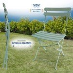 SUNMER Mint Folding Bistro Set for Gardens