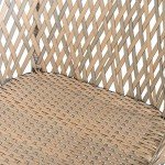 Faux Rattan Bistro Set - Multiple Colors Available