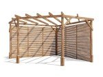 Wooden Corner Pergola Kit 10' x 10