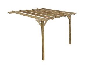 Wooden Garden Lean-to Pergola - Champion Design