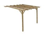 Wooden Garden Lean-to Pergola - Champion Design