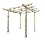 PGS Heavy Duty Wooden Pergola Kit for Gardens