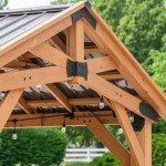 Norwood Cedar Patio Gazebo - Heavy Duty Shelter
