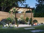 Wooden Pergola Plant Frame Kit - 2x2 Metres