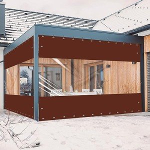 Outdoor Vinyl Curtain Panel for Pergola & Gazebo